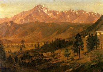 Albert Bierstadt : Pikes Peak